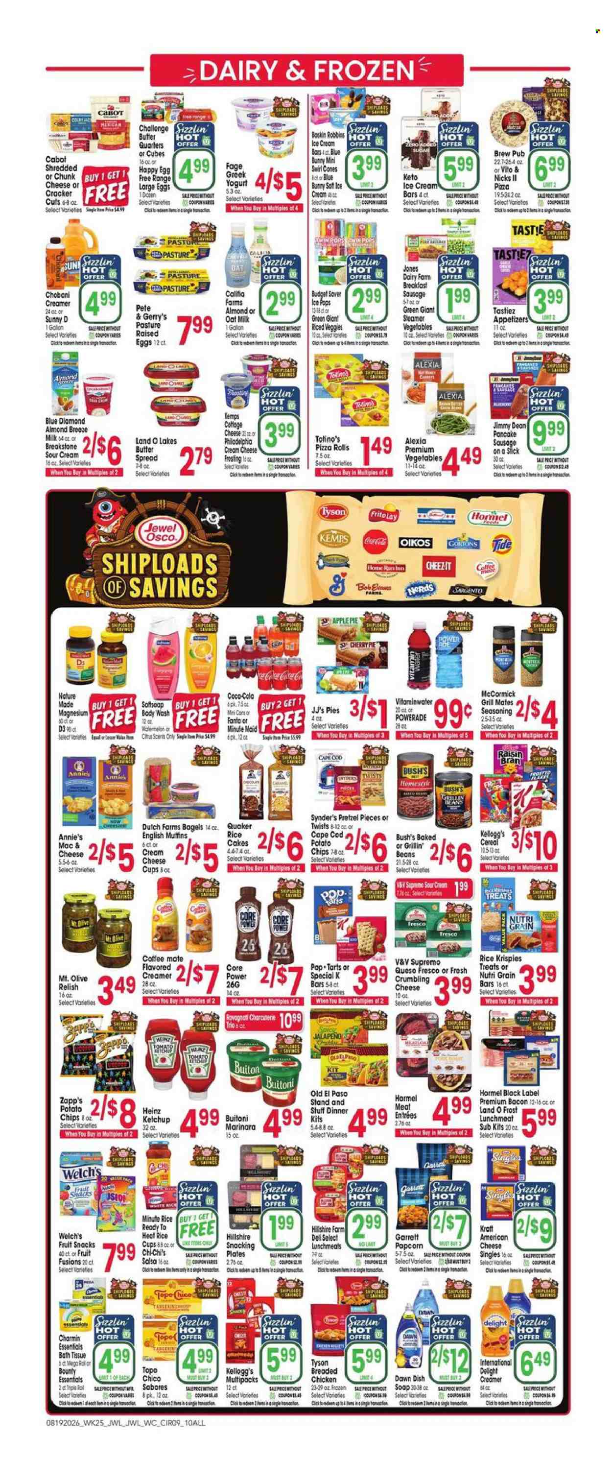 Jewel Osco ad - 08/19/2026 - 08/25/2026. Page 9