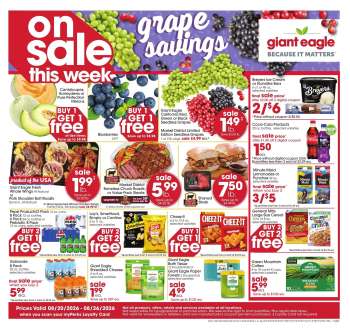 Giant Eagle Flyer - 08/20/2026 - 08/26/2026.