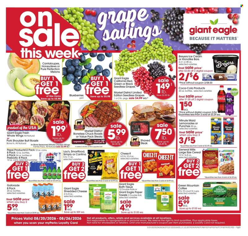 Giant Eagle Flyer - 08/20/2026 - 08/26/2026.