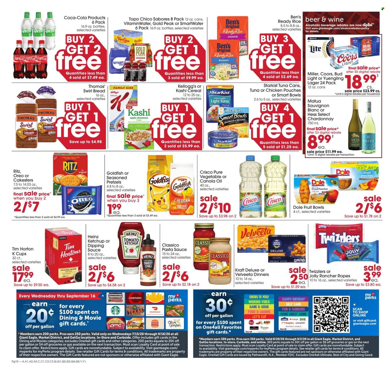 Giant Eagle ad - 08/20/2026 - 08/26/2026. Page 10
