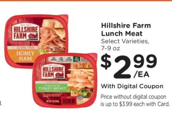Hillshire Farm Lunch Meat