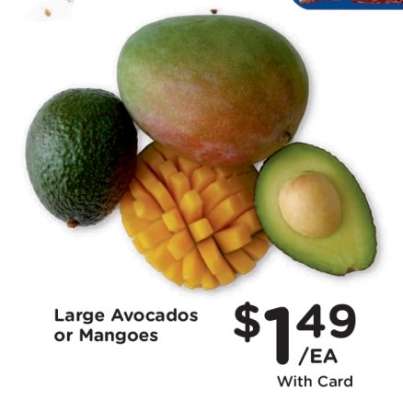 Large Avocados or Mangoes