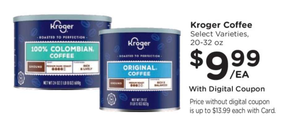 Kroger Coffee