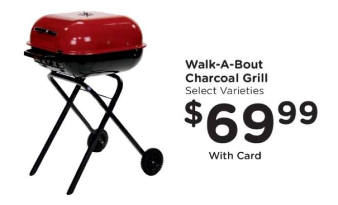Walk-A-Bout Charcoal Grill