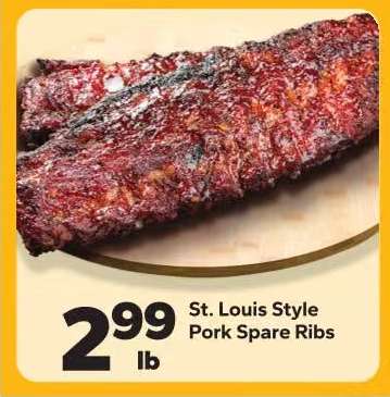 St. Louis Style Pork Spare Ribs