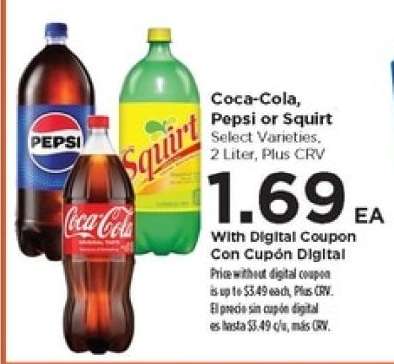 Coca-Cola, Pepsi or Squirt