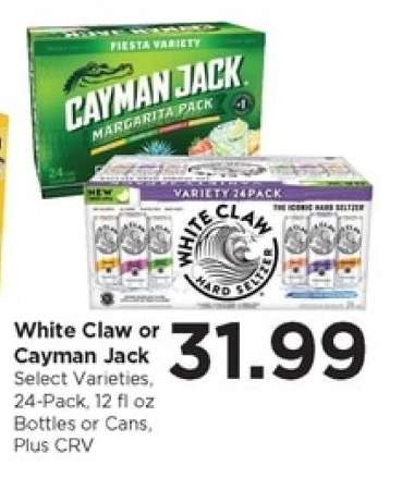 White Claw or Cayman Jack