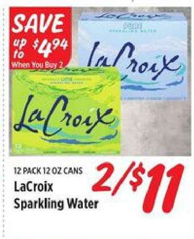 LaCroix Sparkling Water*