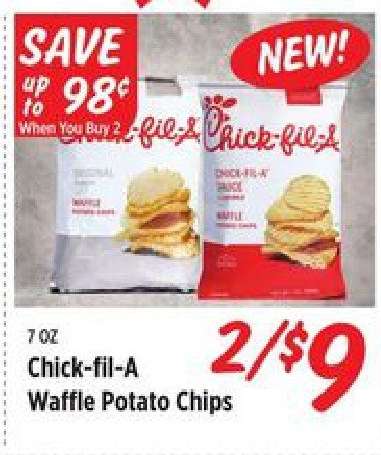 CHICK FIL A WAFFLE POTATO CHIPS