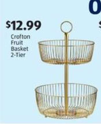 Crofton Fruit Basket 2-Tier