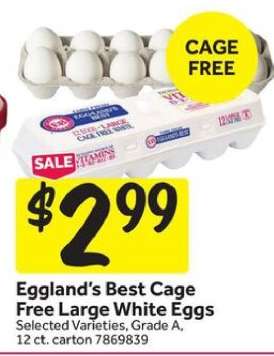 Eggland’s Best Cage Free Large White Eggs