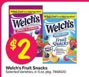 Welch's Fruit Snacks