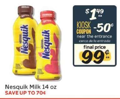 Nesquik Milk 14 oz