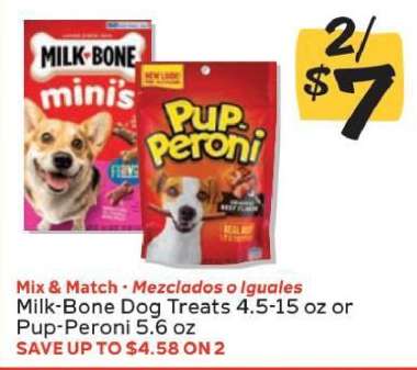 Milk-Bone Dog Treats or Pup-Peroni