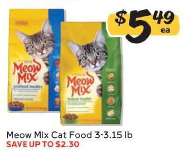 Meow Mix Cat Food
