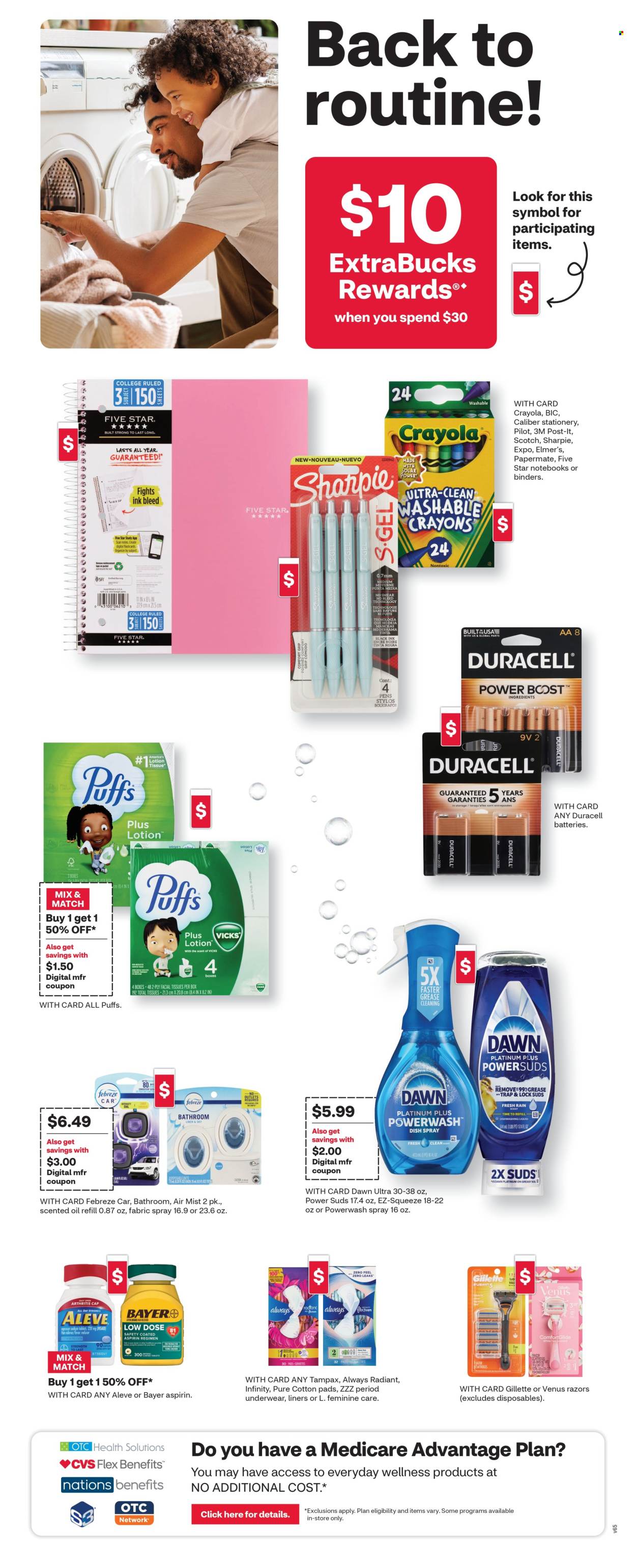 CVS Pharmacy ad - 08/23/2026 - 08/29/2026. Page 3