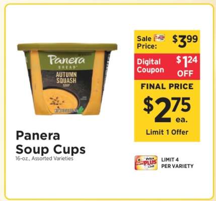 Panera Soup Cups