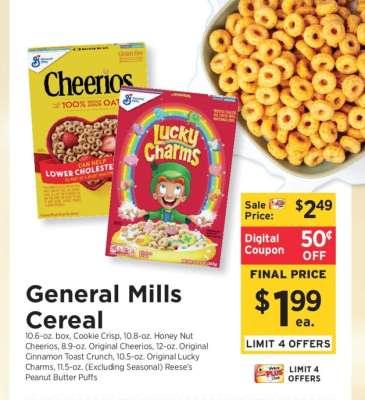 General Mills Cereal