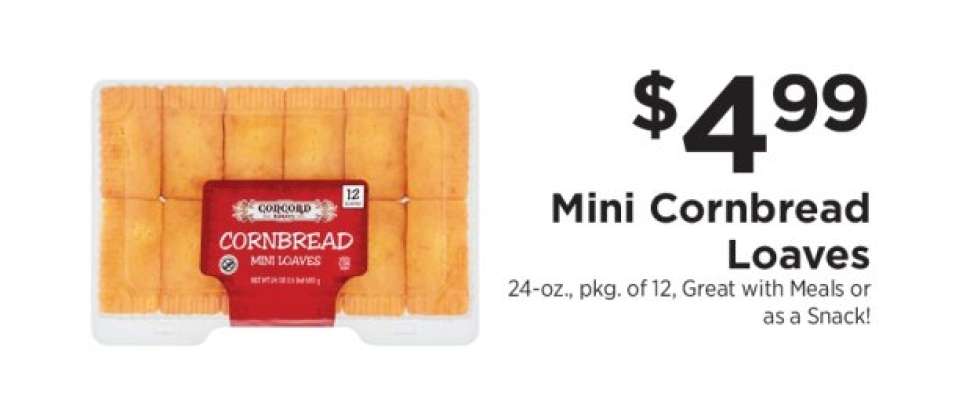 Mini Cornbread Loaves