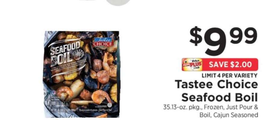 Tastee Choice Seafood Boil