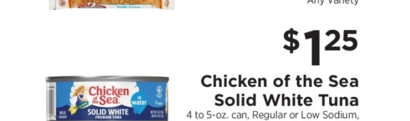 Chicken of the Sea Solid White Tuna