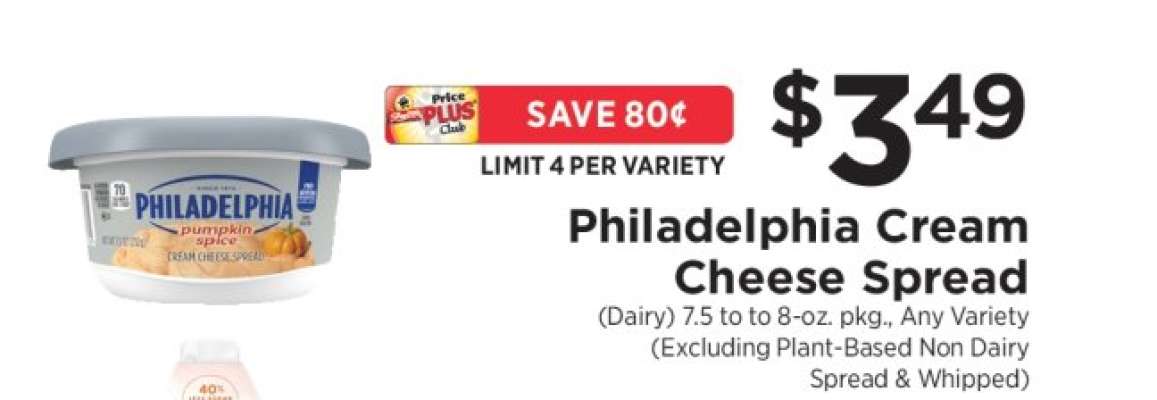 Philadelphia Cream Cheese Spread