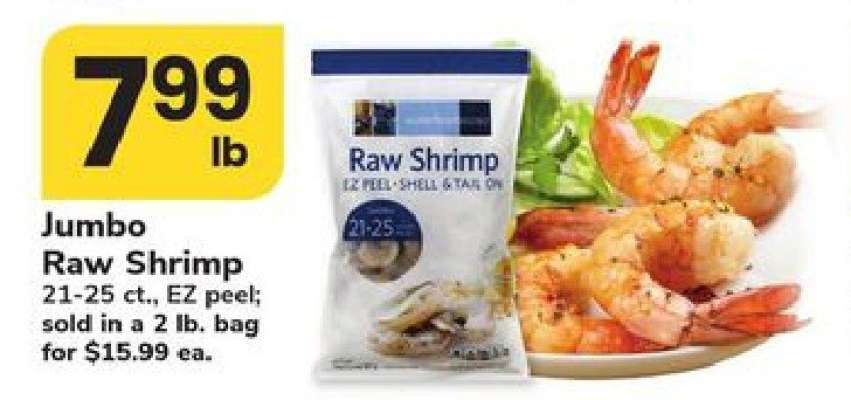 Jumbo Raw Shrimp