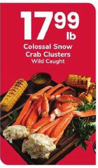 Colossal Snow Crab Clusters