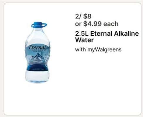 2.5L Eternal Alkaline Water