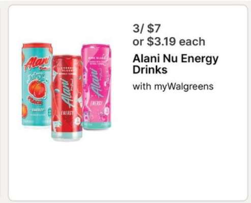 Alani Nu Energy Drinks