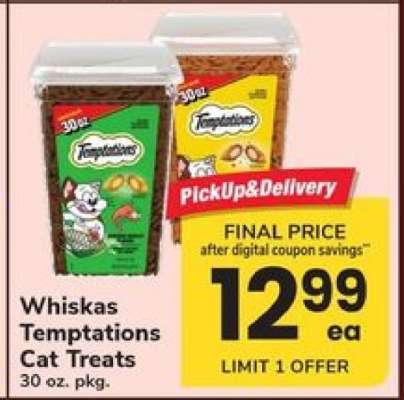 Whiskas Temptations Cat Treats