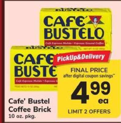 Cafe' Bustel Coffee Brick