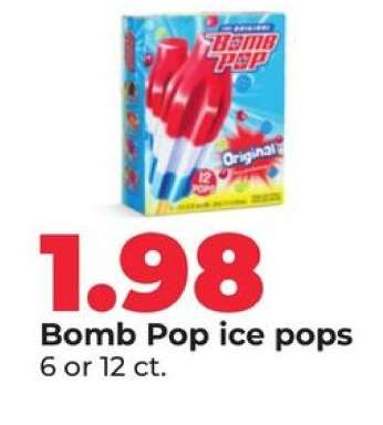 Bomb Pop Ice Pops