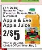 Apple & Eve Apple Juice