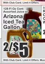 Arizona Iced Tea Gallon
