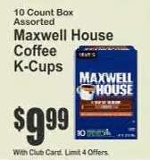 Maxwell House Coffee K-Cups