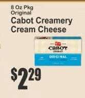 Cabot Creamery Cream Cheese