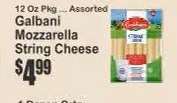 Galbani Mozzarella String Cheese