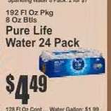Pure Life Water 24 Pack
