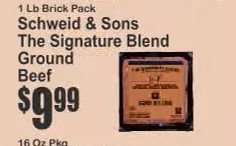 Schweid & Sons The Signature Blend Ground Beef