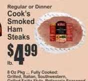 Cook's Smoked Ham Steaks