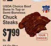 Chuck Steaks