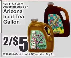 Arizona Iced Tea Gallon