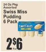 Swiss Miss Pudding 6 Pack