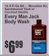 Every Man Jack Body Wash