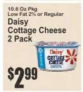 Daisy Cottage Cheese 2 Pack