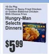 Hungry-Man Selects Dinners