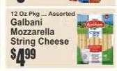 Galbani Mozzarella String Cheese