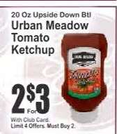 Urban Meadow Tomato Ketchup