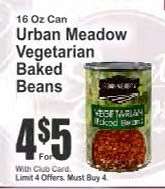 Urban Meadow Vegetarian Baked Beans